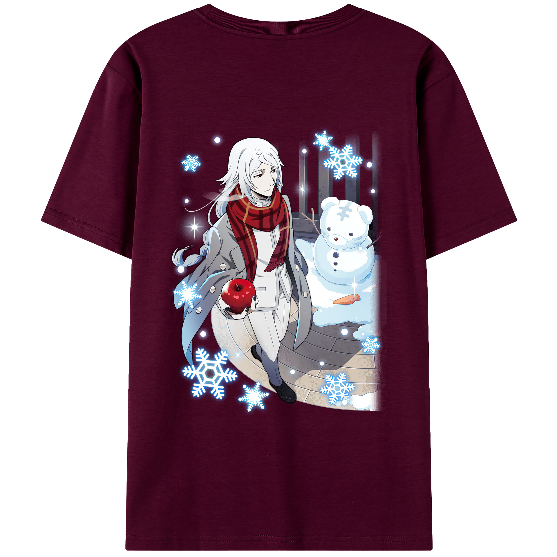 （画像用） 文豪ストレイドッグス Bungo Stray Dogs レディース半袖Tシャツ(バックプリント)